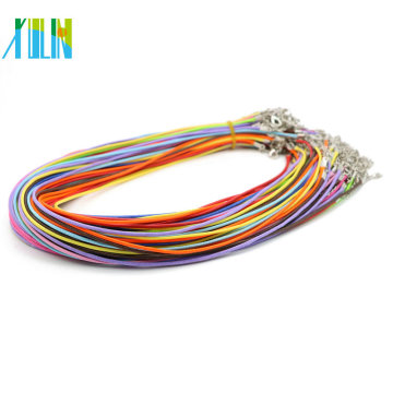 1.5mm 2.0mm Mix Color Lobster Clasp 19inch Adjustable For Necklace For Pendants , ZYN0002